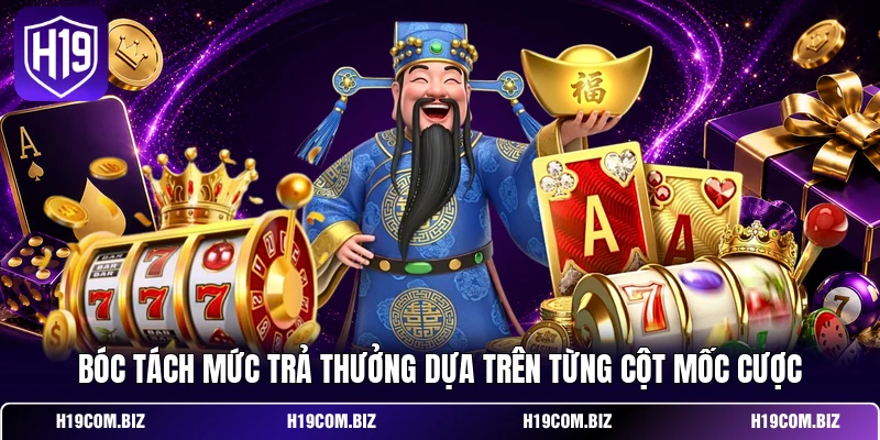 Bóc tách mức trả thưởng dựa trên từng cột mốc cược