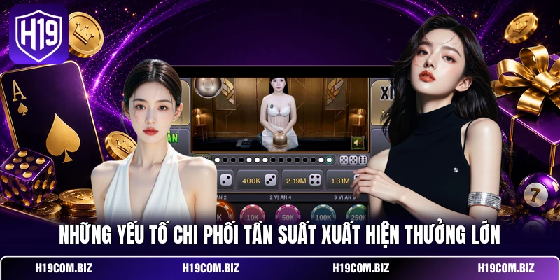 Những yếu tố chi phối tần suất xuất hiện thưởng lớn